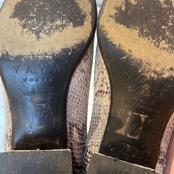 ♥️ HOST PICK ♥️ YAYA block heel leather Chelsea boots 7 - Picture 6 of 9